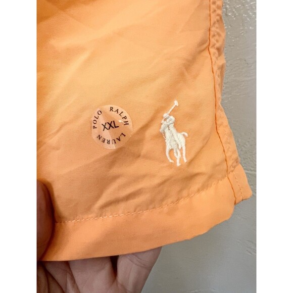 New Men's Polo Ralph Lauren Orange 5.5" Traveler Swim Trunks Board Shorts XXL - Picture 7 of 14